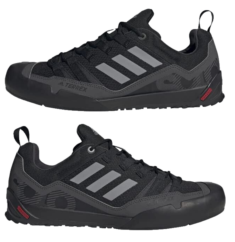 Adidas Terrex Swift Solo 2 Approach Hiking Shoes Men's 5 /Women's 6 Black